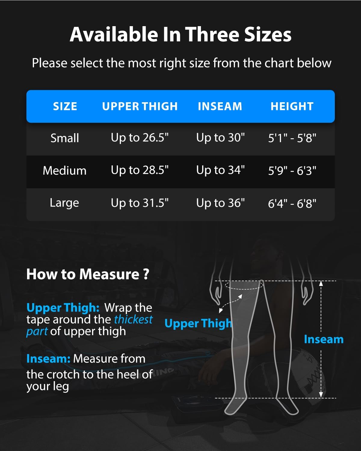 FIT KING Upgraded Cordless Air Compression Leg Massager Recovery Boots System for Athlete Fast Recovery Medium Zevon