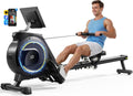 Foldable Magnetic Rowing Machine for Home 350-lb Capacity with 16-Level Silent Resistance & App Support Zevon