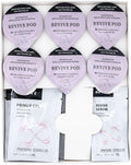 Revive Pods Oxygen Facial CO2 Therapy Set 6 Pods + 6 Primer Gels + 6 Serums After Treatment Zevon