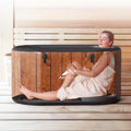 XL 170-Gallon Inflatable Cold Plunge Ice Bath Tub with Cushion Water Chiller Compatible for Athletes Home Recovery Zevon