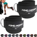 Comfortable Adjustable Ankle Straps for Cable Machines & Gym Workout Glute Kickbacks One Size Fits All Zevon